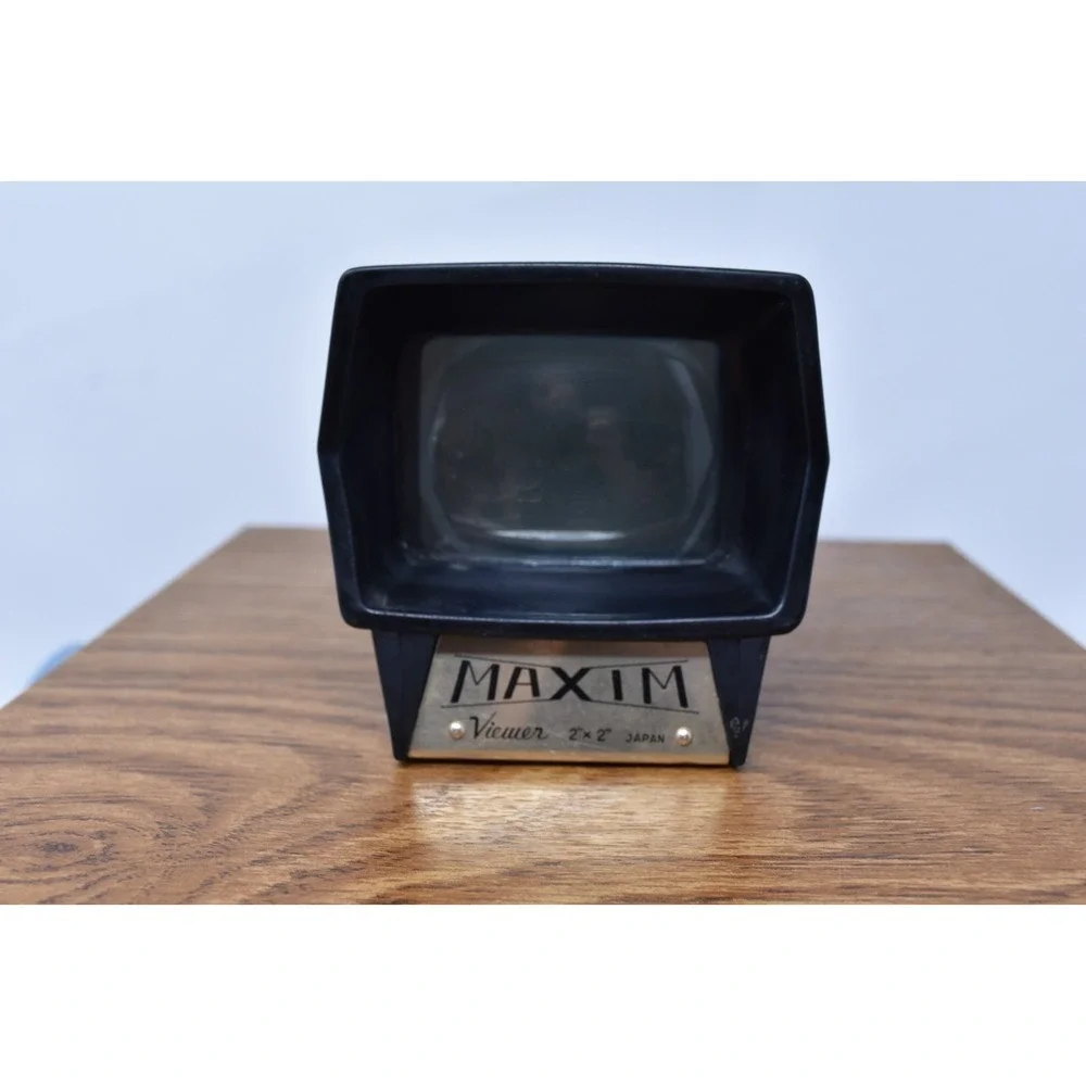 Vintage Maxim 2x2 Slide Viewer Made in Japan Photo Transparency Viewer